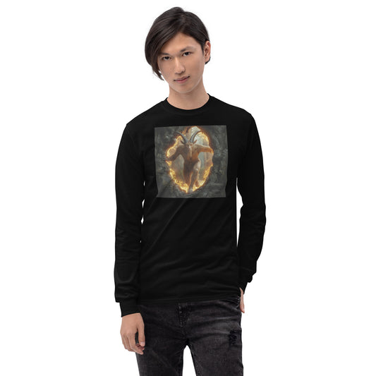 Herren Faun Longsleeve – Klangschmiede Edition